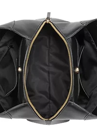 Eamon Triple Compartment Shoulder Bag