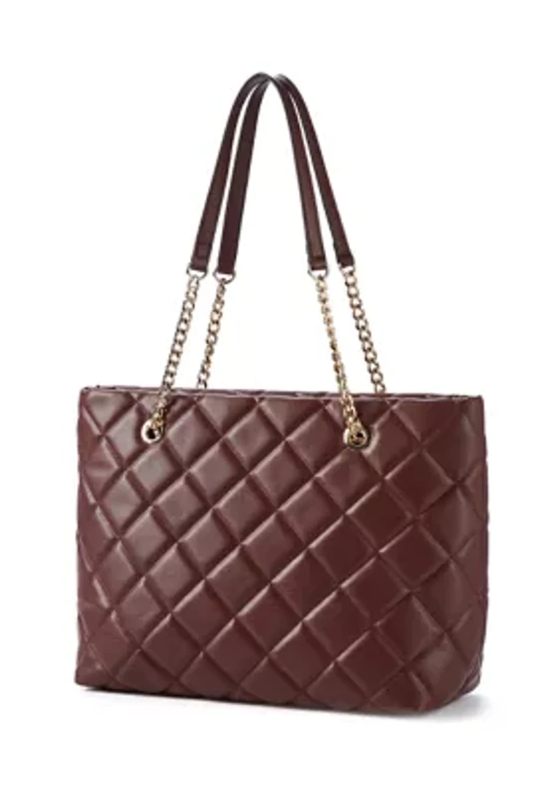 MIRABELLA QUILTD TOTE