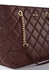 MIRABELLA QUILTD TOTE