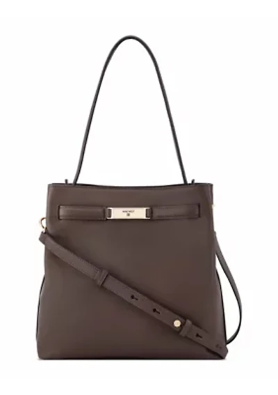 Harlee Crossbody Bucket Hobo Bag