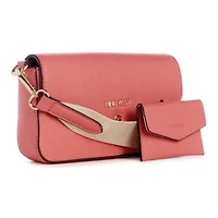 peaches crossbody flap with card case