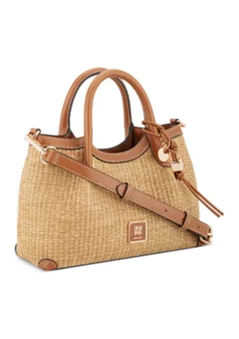 Sullivan Straw Small Satchel