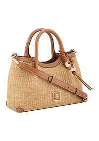 Sullivan Straw Small Satchel