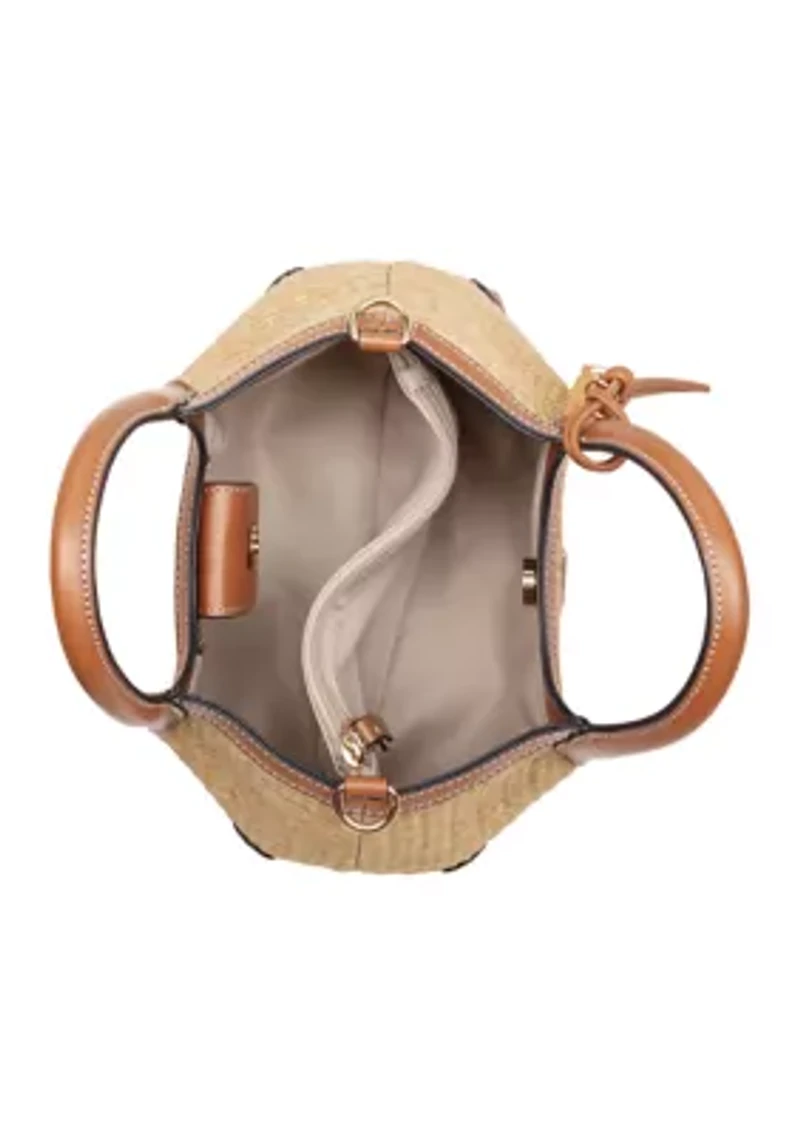 Sullivan Straw Small Satchel