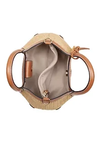 Sullivan Straw Small Satchel