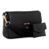 peaches crossbody flap with card case