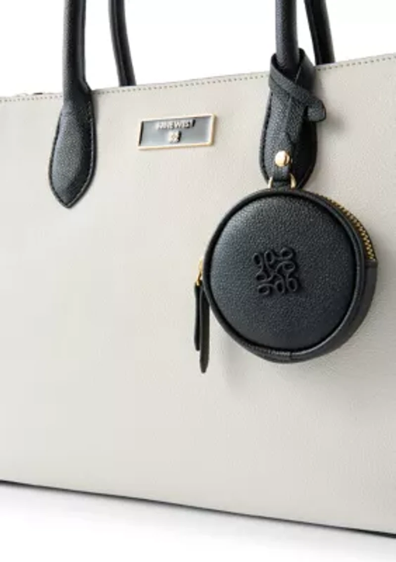 Nine West Magdalina triple compartment shopper