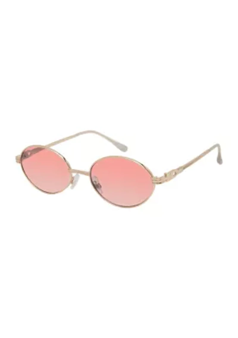 Metal Small Retro Round Sunglasses