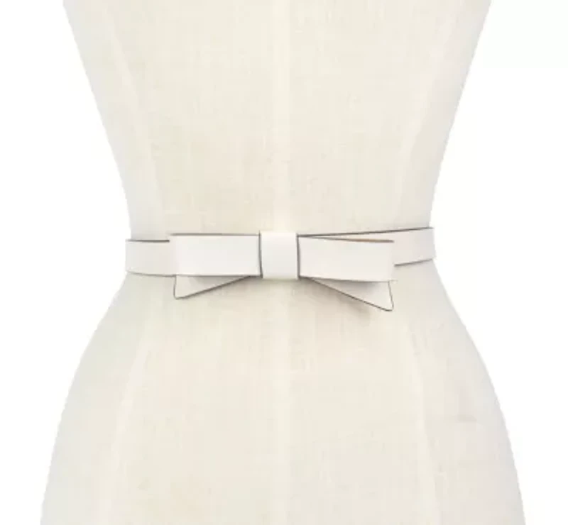Kate Spade New York  LEATHER BOW BELT