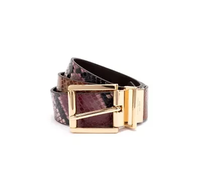 Kate Spade New York  32MM REVRSIBLE BELT (EMBOSSED SNAKE TO S