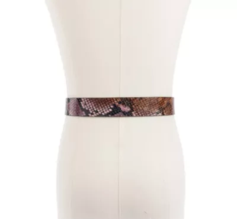 Kate Spade New York  32MM REVRSIBLE BELT (EMBOSSED SNAKE TO S