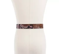 Kate Spade New York  32MM REVRSIBLE BELT (EMBOSSED SNAKE TO S