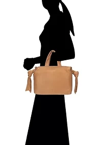 Nora Knotted Satchel 