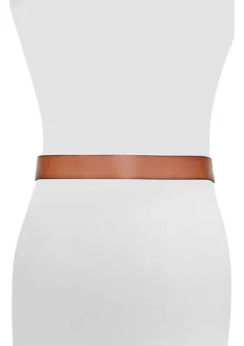 45 Millimeter Belt with Floral Buckle