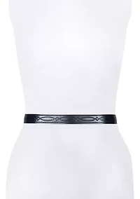 30 Millimeter Belt with Western Embossing