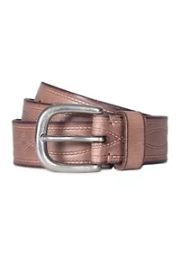 30 Millimeter Belt with Western Embossing