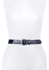 38 Millimeter Belt with Engraved Buckle