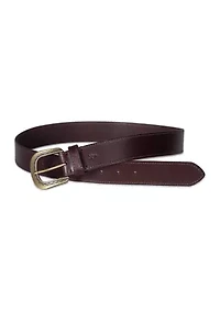 38 Millimeter Belt with Engraved Buckle
