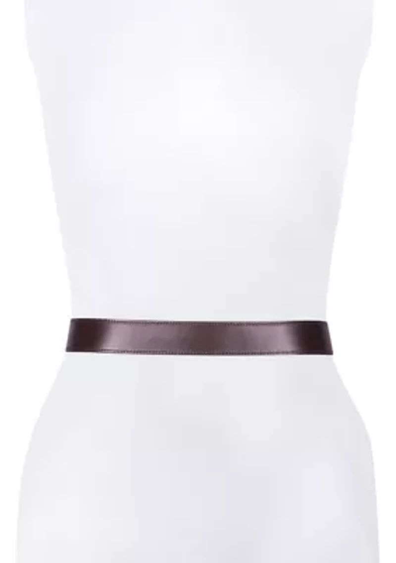 38 Millimeter Belt with Engraved Buckle