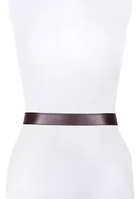 38 Millimeter Belt with Engraved Buckle