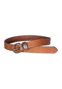 35 Millimeter Belt with Concho on Loop