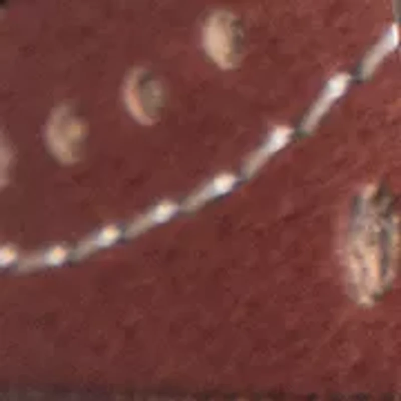 30 Millimeter Belt with Embroidered Perforated Rivots