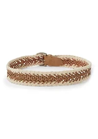 38mm Braided Cording Belt
