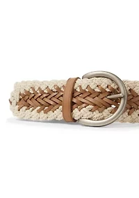 38mm Braided Cording Belt