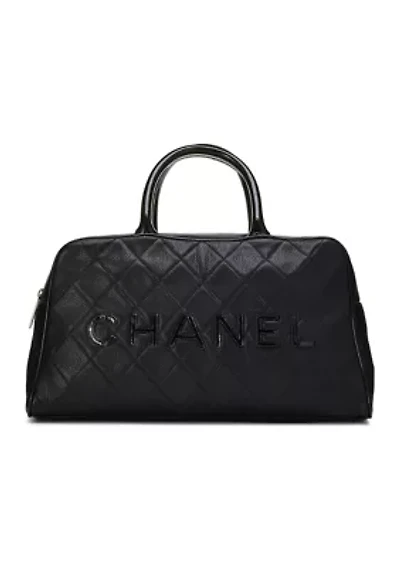 Chanel Quilted Caviar Bowler Medium - FINAL SALE