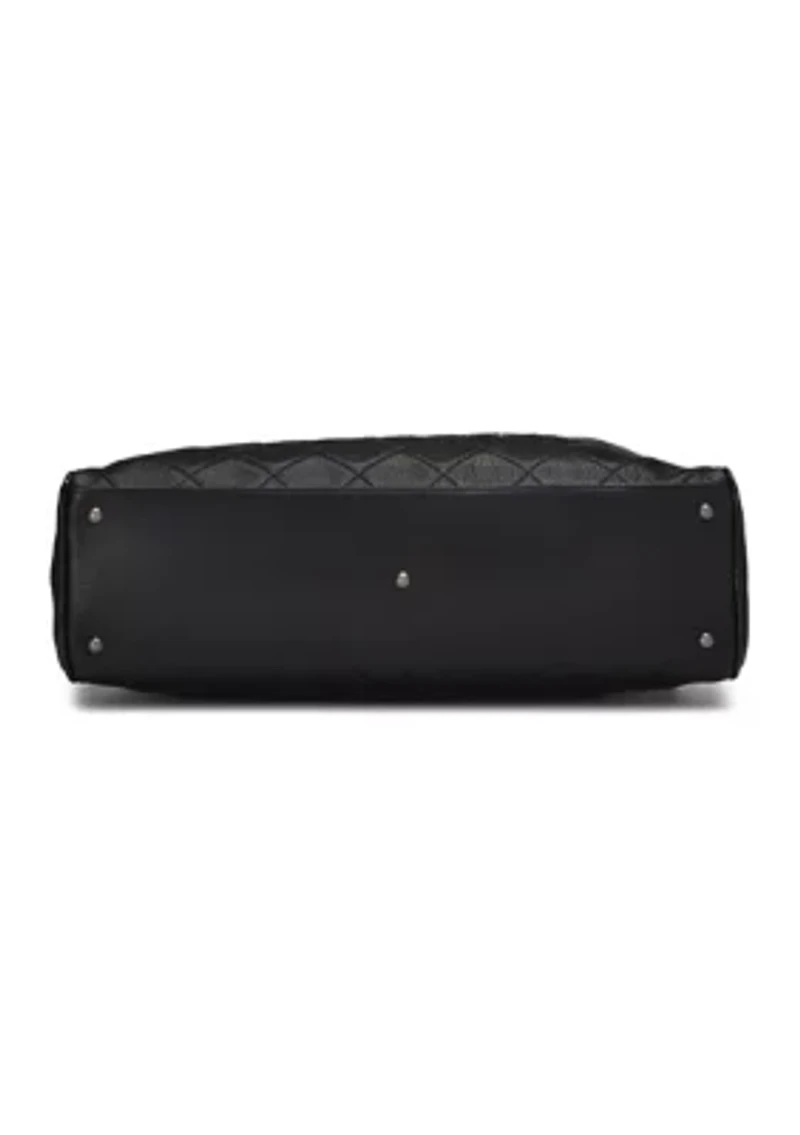Chanel Quilted Caviar Bowler Medium - FINAL SALE