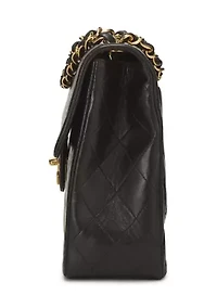 Chanel Black Quilted Lambskin Half Flap Jumbo - FINAL SALE, NO RETURNS