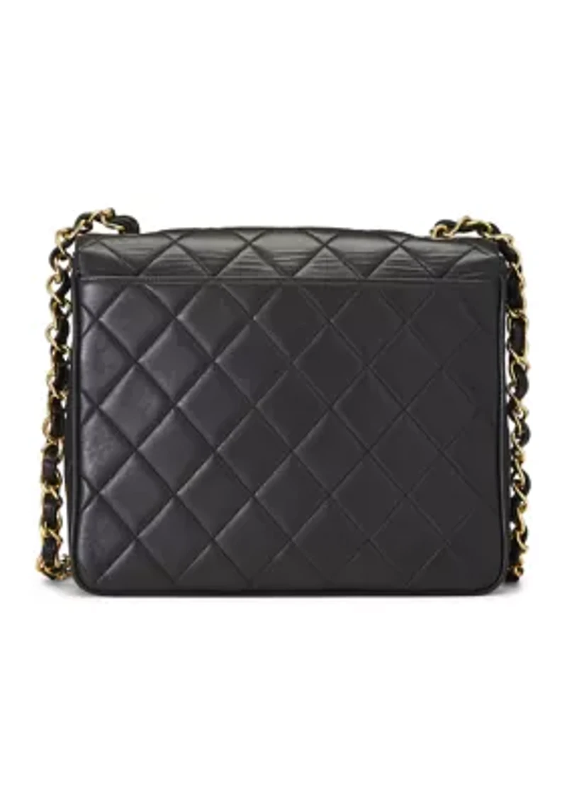 Chanel Black Lambskin Big 'CC' Square Flap - FINAL SALE, NO RETURNS