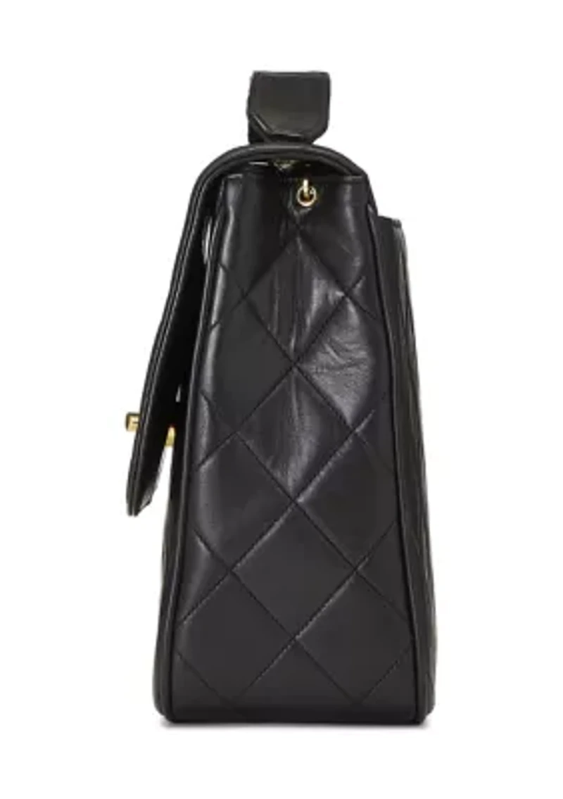 Chanel Black Lambskin Big 'CC' Square Flap - FINAL SALE, NO RETURNS