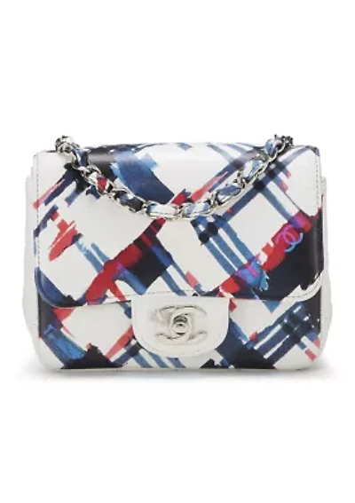 Chanel Multicolor Calfskin Airline Square Flap Mini - FINAL SALE, NO RETURNS