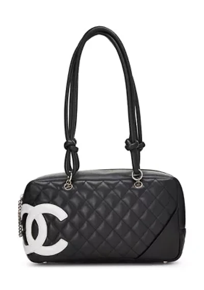 Chanel Black Calfskin Cambon Ligne Bowler - FINAL SALE, NO RETURNS