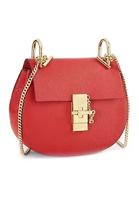 Chloe Red Leather Drew - FINAL SALE, NO RETURNS