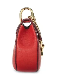 Chloe Red Leather Drew - FINAL SALE, NO RETURNS