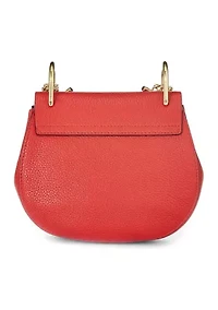 Chloe Red Leather Drew - FINAL SALE, NO RETURNS