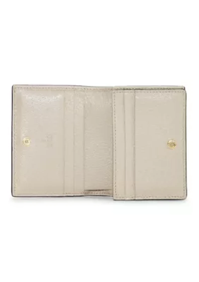 Gucci Beige Coated Canvas Ophidia French Wallet - FINAL SALE, NO RETURNS