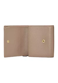 Gucci Pink Leather GG Marmont Compact Wallet - FINAL SALE, NO RETURNS