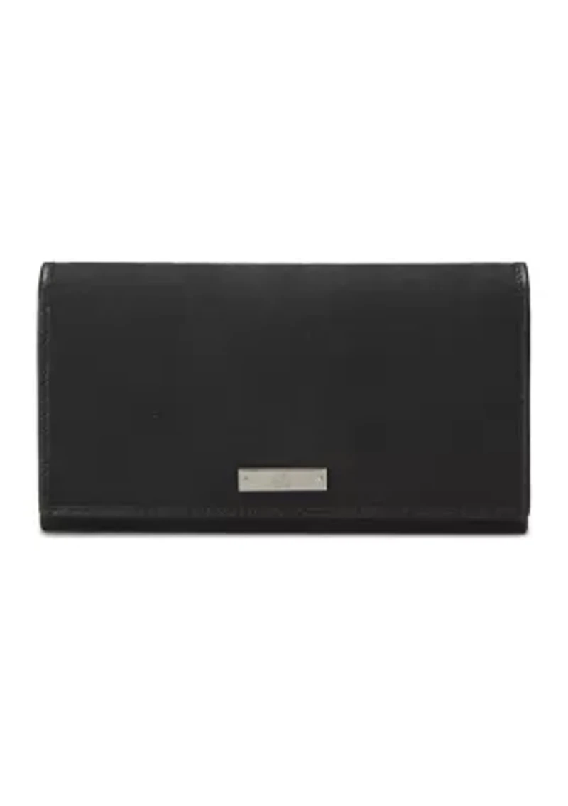 Gucci Black Canvas Continental Wallet - FINAL SALE, NO RETURNS