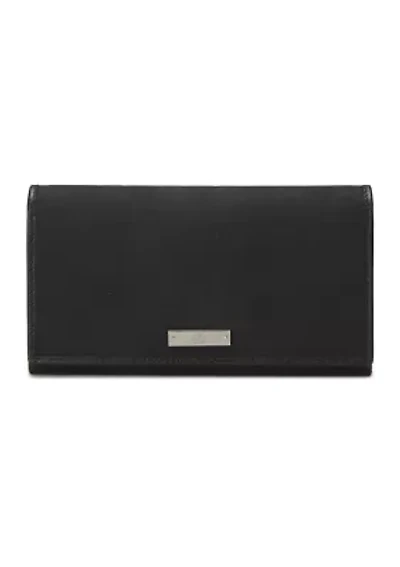 Gucci Black Canvas Continental Wallet - FINAL SALE, NO RETURNS