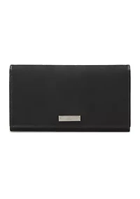 Gucci Black Canvas Continental Wallet - FINAL SALE, NO RETURNS