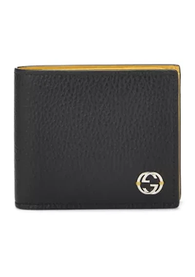 Gucci Black Leather Bifold Wallet - FINAL SALE, NO RETURNS