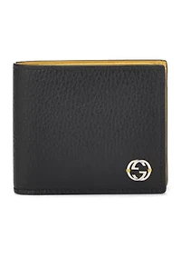 Gucci Black Leather Bifold Wallet - FINAL SALE, NO RETURNS