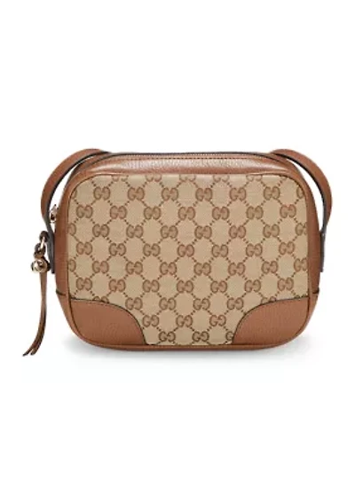 Gucci Brown Canvas Bree Crossbody - FINAL SALE