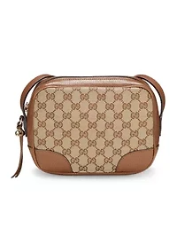 Gucci Brown Canvas Bree Crossbody - FINAL SALE