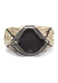 Gucci Brown Crystal Canvas D Ring Abbey Small Shoulder Bag - FINAL SALE, NO RETURNS