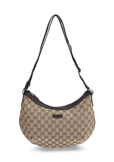 Original GG Canvas Round Messenger - FINAL SALE, NO RETURNS