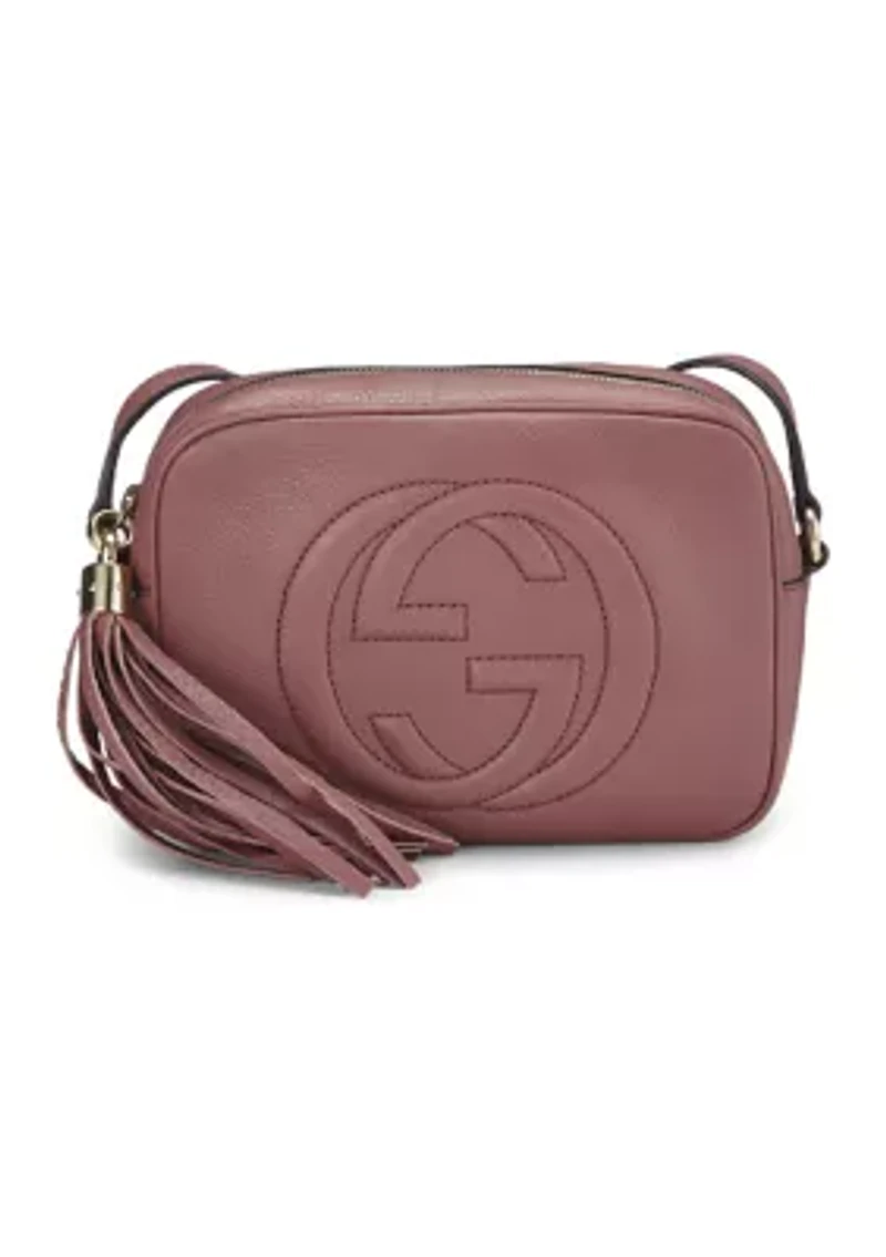 Gucci Pink Leather Soho Disco Bag - FINAL SALE, NO RETURNS